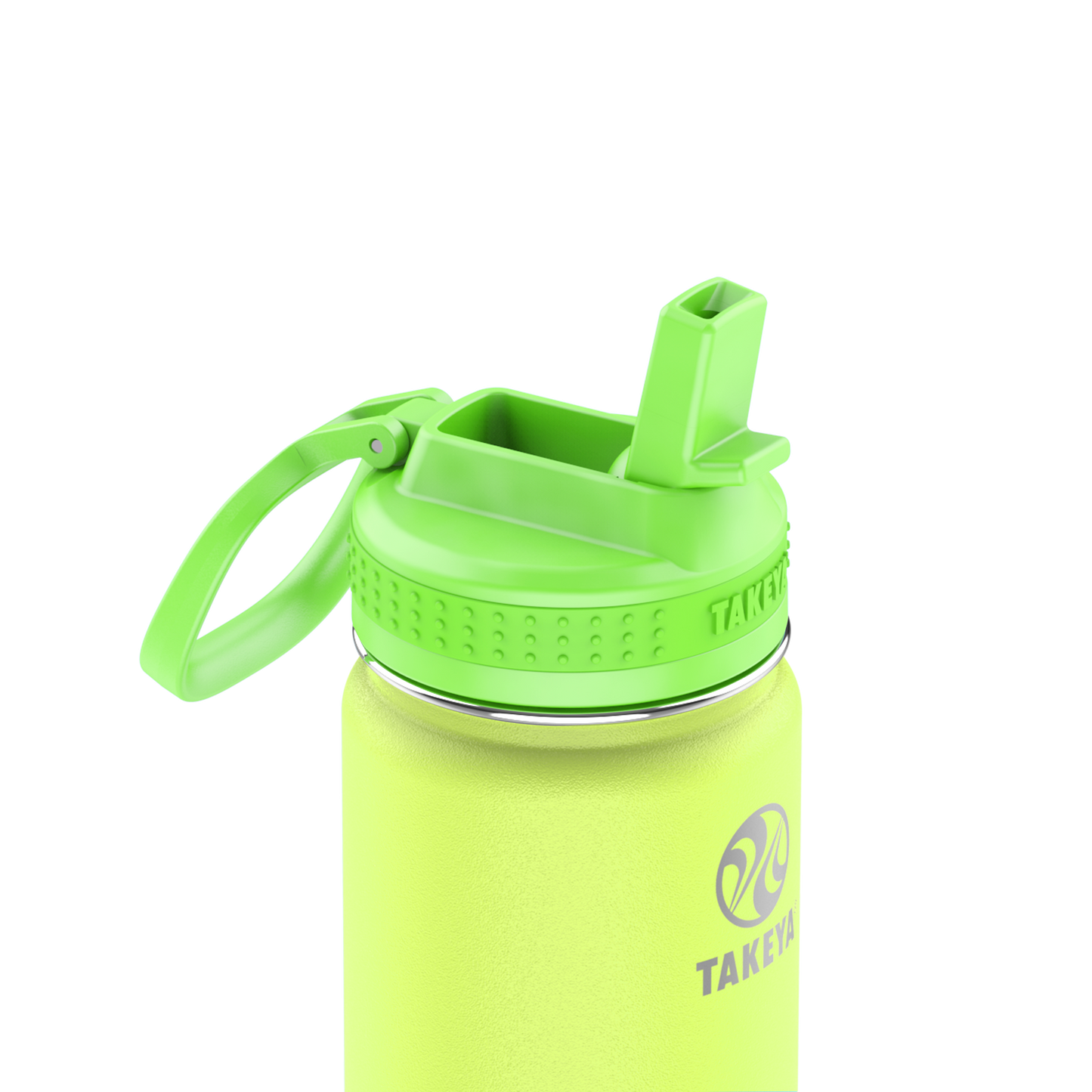 actives-kids-glow-in-the-dark-water-bottle-with-straw-lid-o5 51075-Actives-Kids-Straw-18-GID-LightningGreen-closeup.png