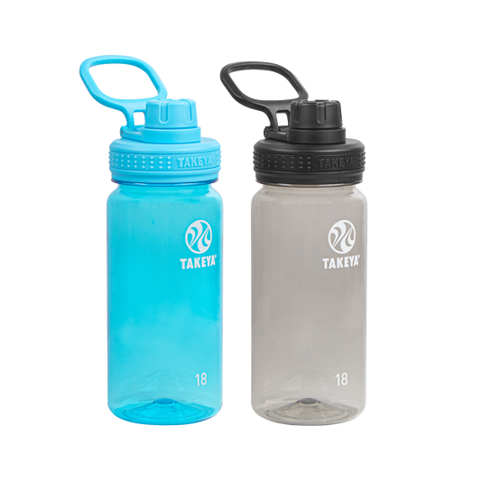 tritan-water-bottle-bundle-with-spout-lid-2-pack-n8 51476-Tritan-Spout-18-2pk-BreezyBlue-StormyBlack-Front_1.png