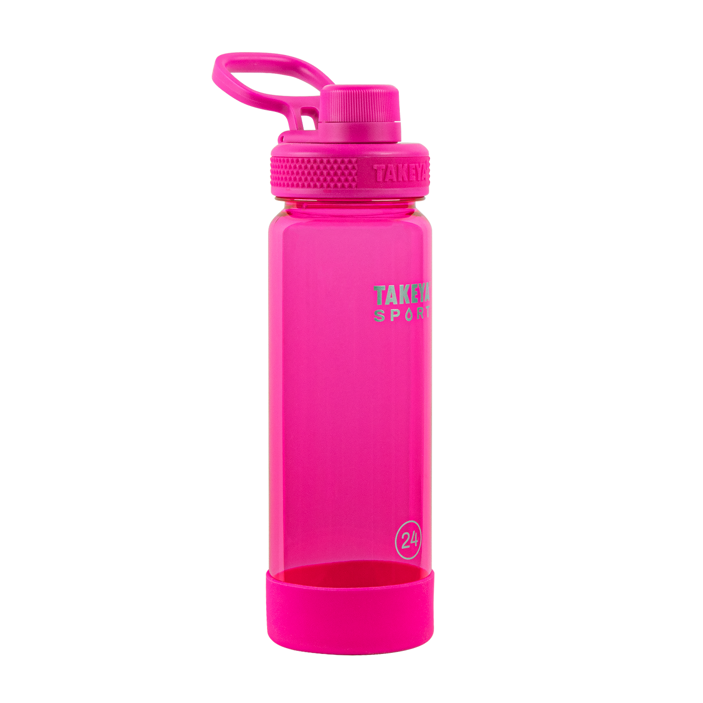 tritan-sport-water-bottle-with-spout-lid-c0 51671-TKS-Tritan-Spout-24-PinkSweep-frontangle.png