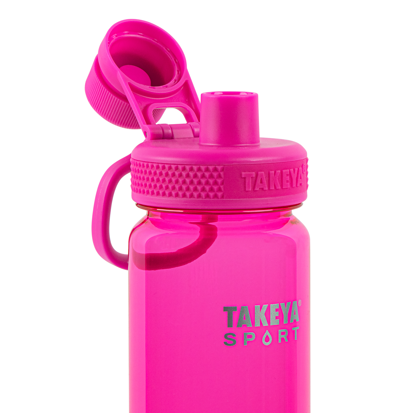 tritan-sport-water-bottle-with-spout-lid-c0 51671-TKS-Tritan-Spout-24-PinkSweep-openlid.png