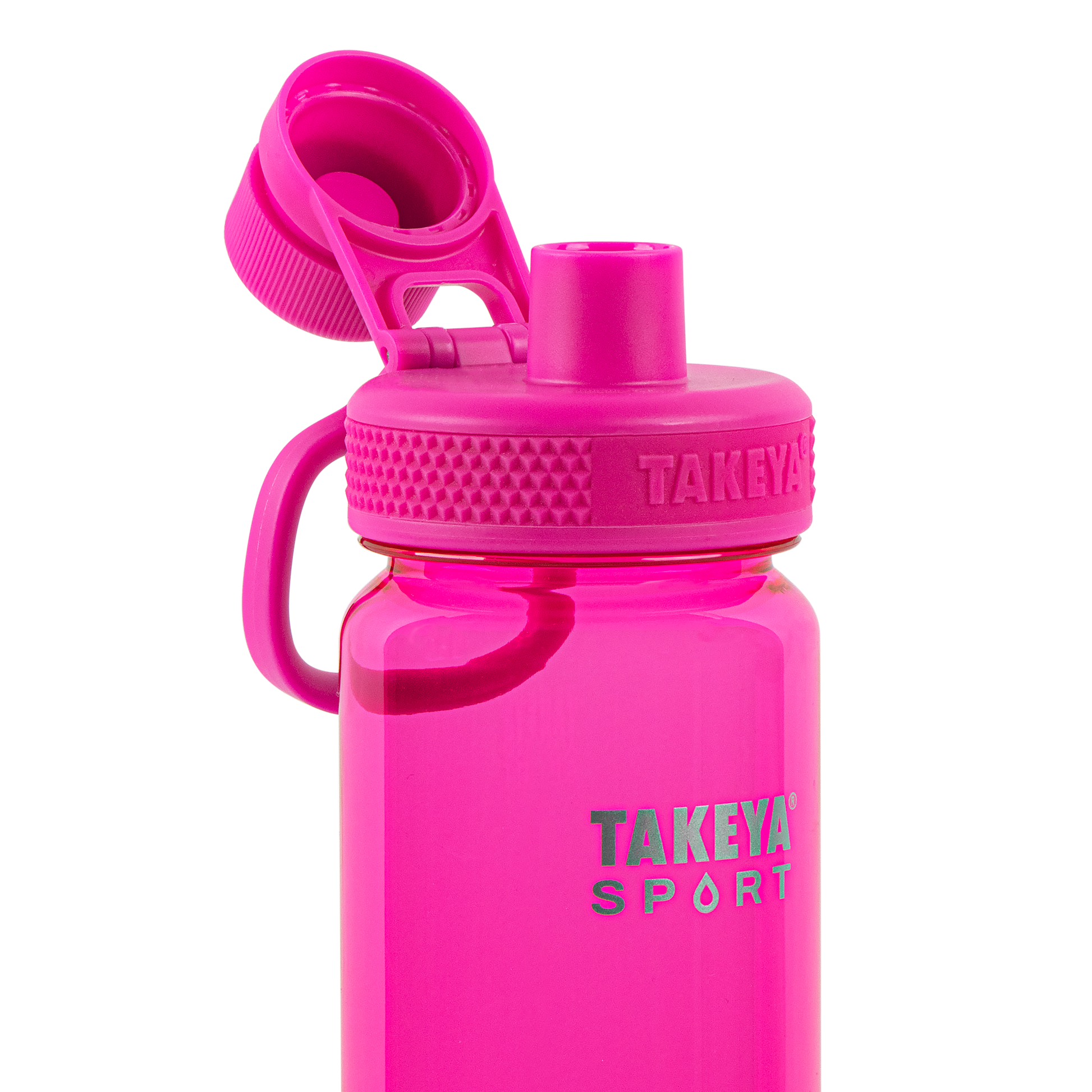 tritan-sport-water-bottle-with-spout-lid-c0 51671-TKS-Tritan-Spout-24-PinkSweep-openlid.png