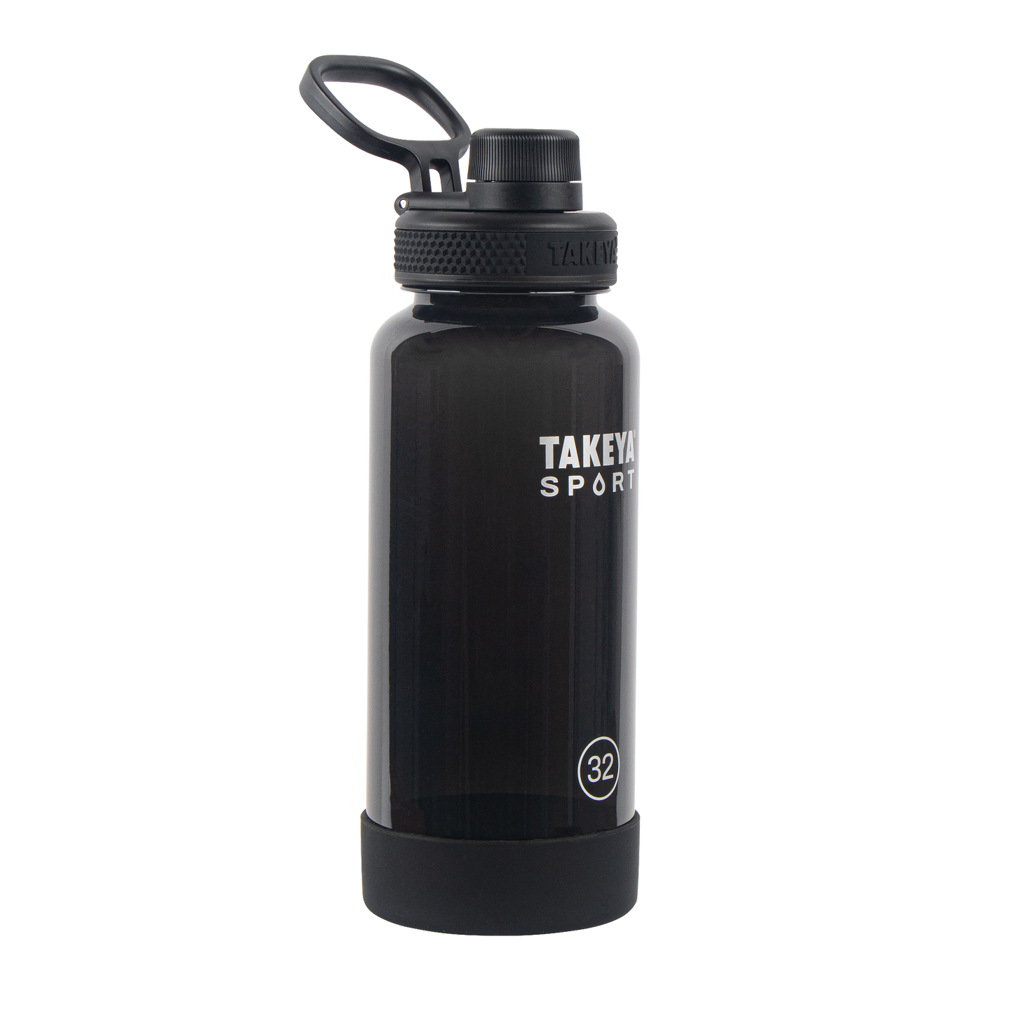 tritan-sport-water-bottle-with-spout-lid-c0 51829-TKS-Tritan-Spout-32-GrandSlamBlack-frontangle.png