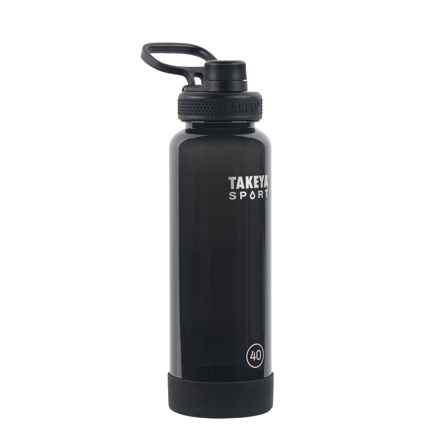 tritan-sport-water-bottle-with-spout-lid-r5 52023-TKS-Tritan-Spout-40-GrandSlamBlack-frontangle.png